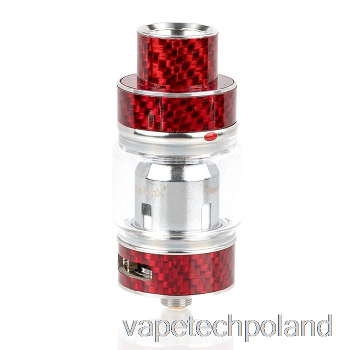 Vape Polska Freemax Mesh Pro Sub-omowy Zbiornik Z Włókna Węglowego Czerwony